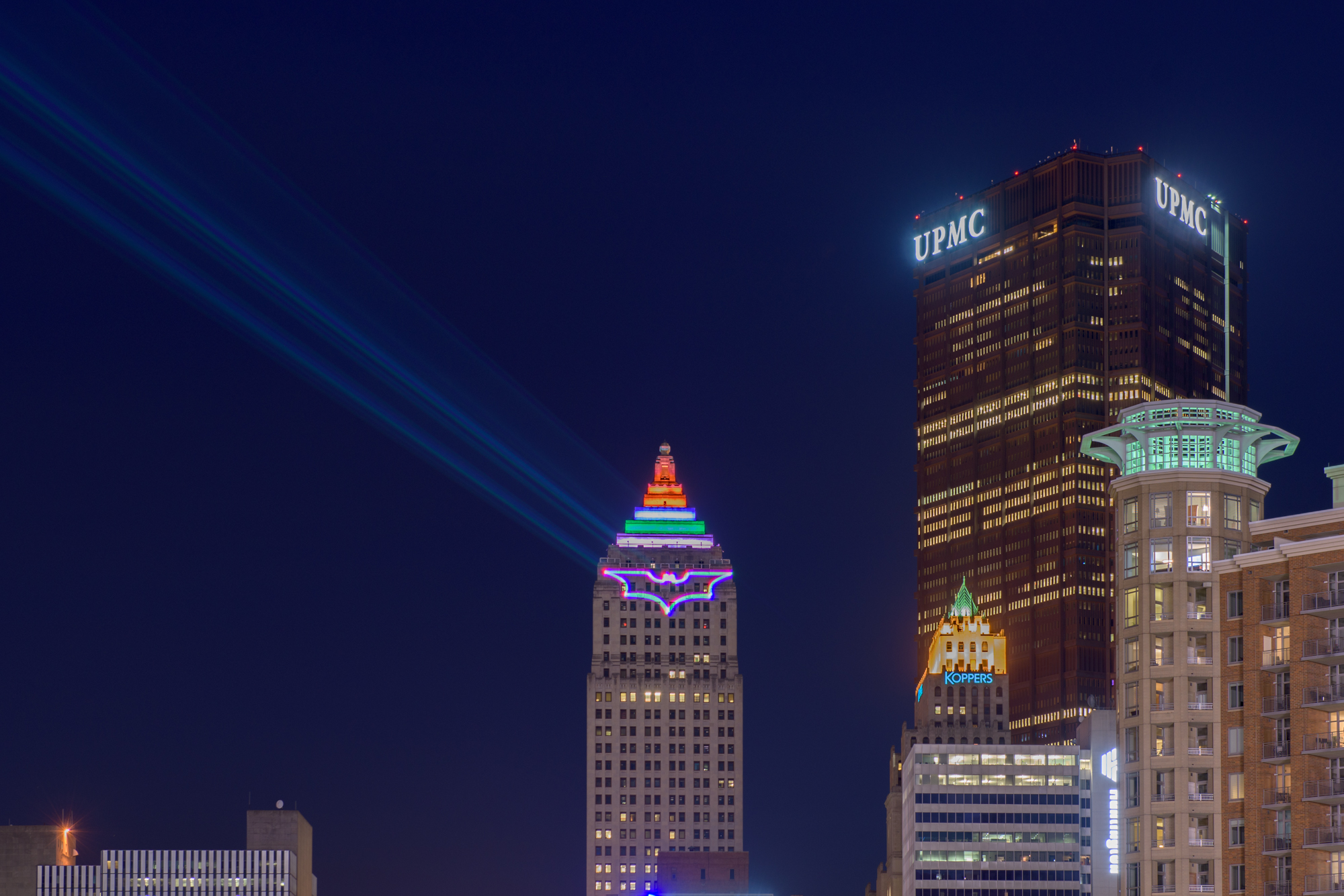 A city awaits help -- for its starting rotation -- after beaming a Bat-signal onto the Gulf Tower. -- DAVE DiCELLO