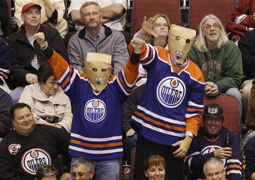 Oilers Coyotes Hockey